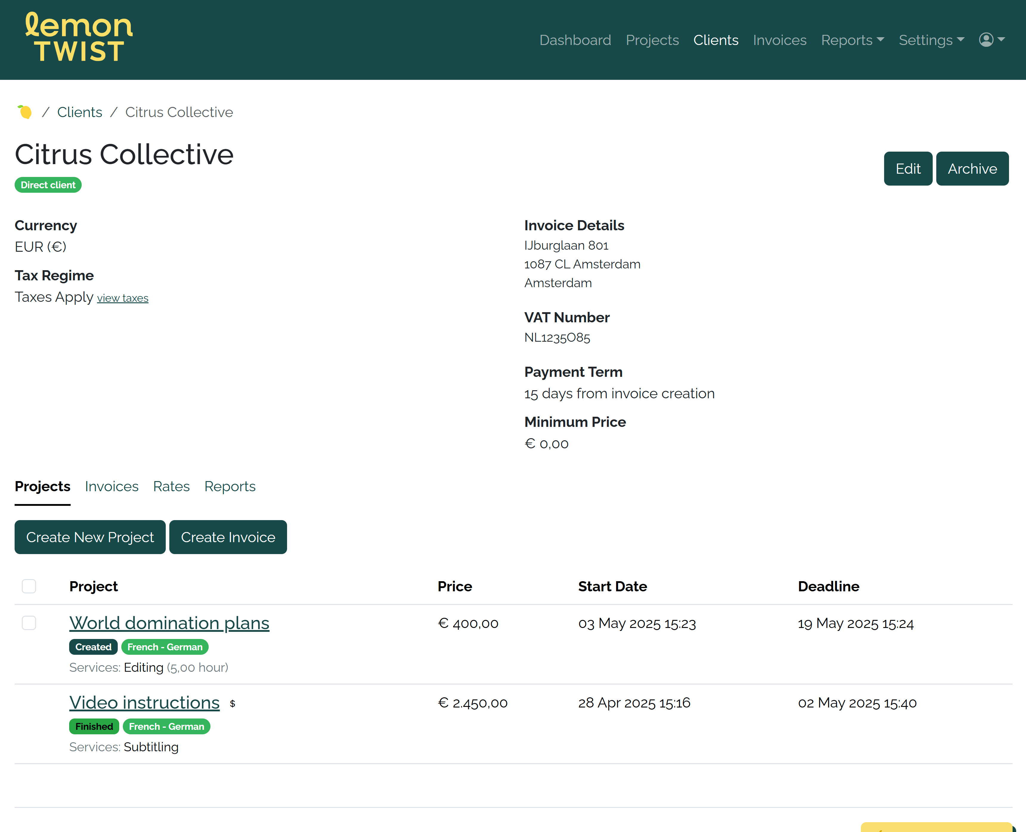 App screenshot