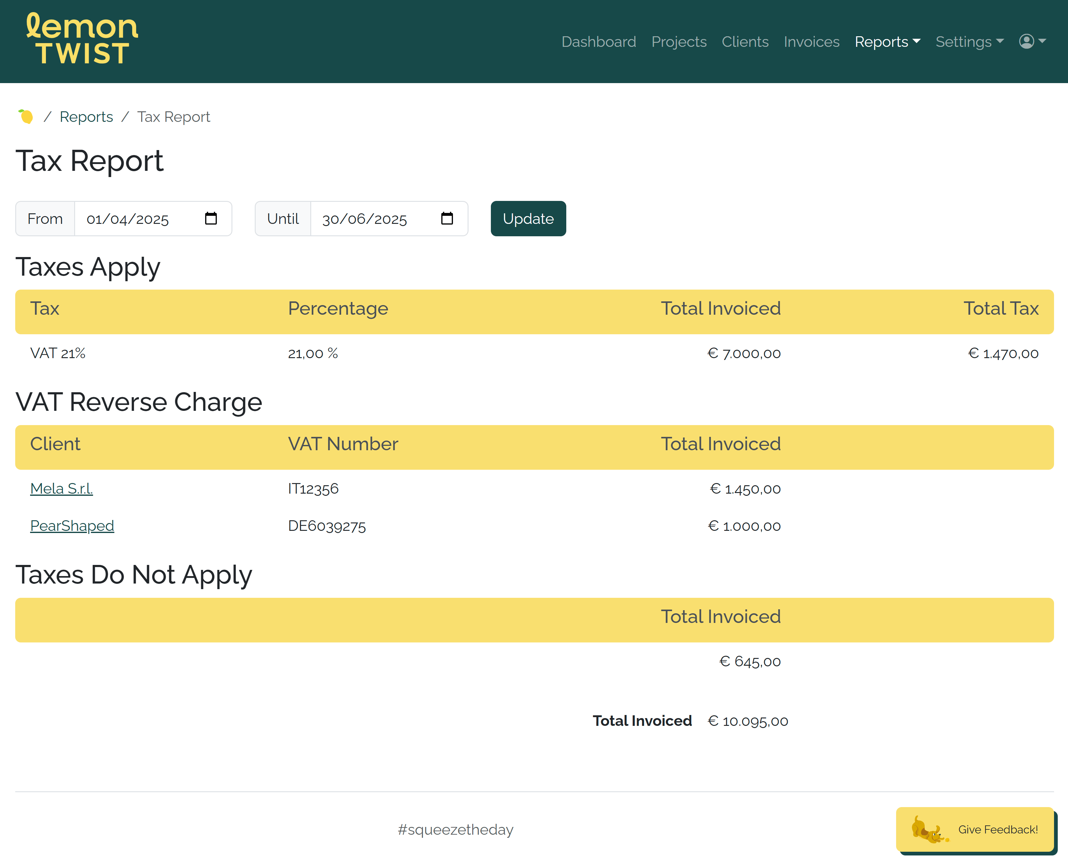 App screenshot